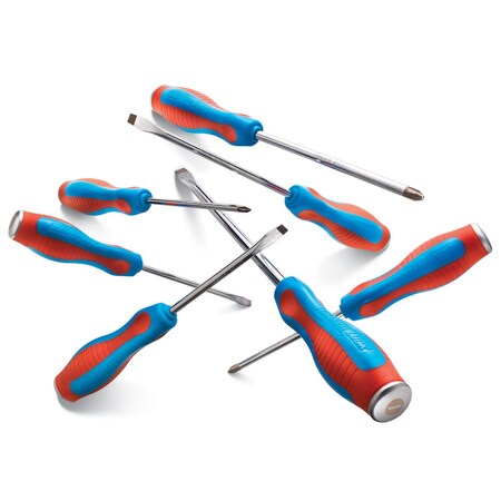 Channellock Code Blue 7-Piece Screwdriver Set SD-7CB